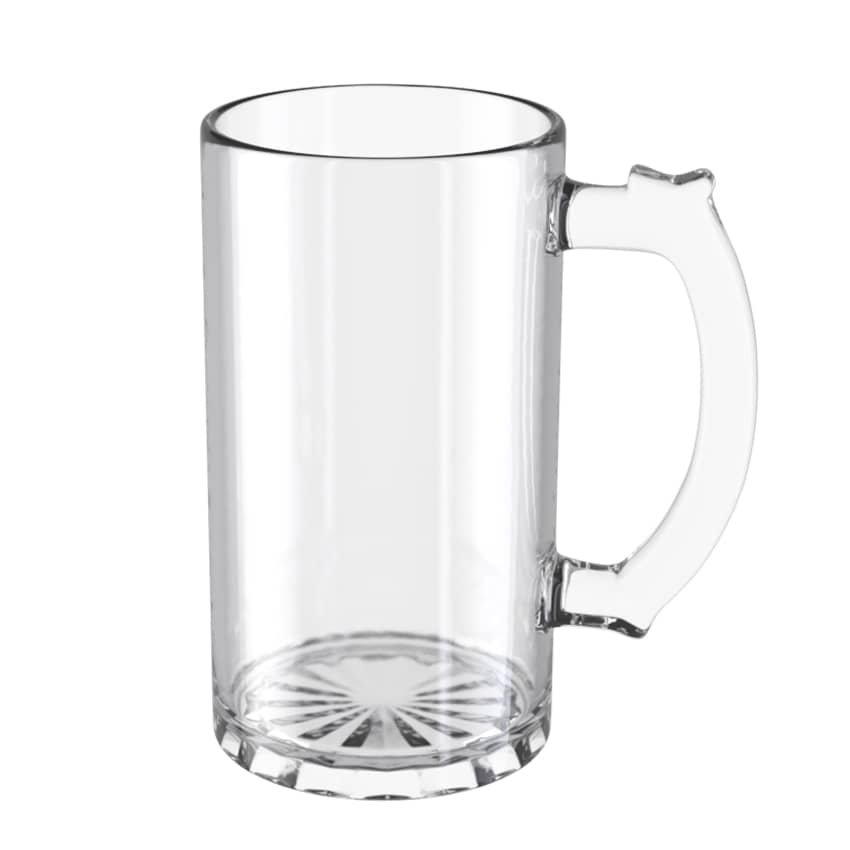 כוס בירה שקופה לסובלימציה