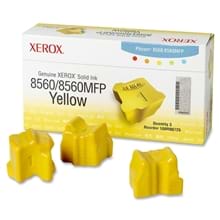 דיו מוצק צהוב XEROX Phaser 8560DN 