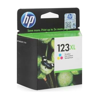 ראש דיו צבעוני  HP Deskjet 2130 מקורי  123XL