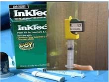 ערכת מילוי דיו שחור Lexmark 10N0217 