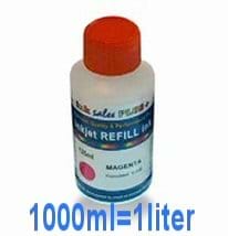 ערכת מילוי דיו 1 ליטר  אדום HPאיכותי ביותרmade in Germany