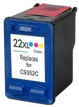 ראש דיו צבעוני HP 22XL C9352CE תואם