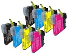 2 סט דיו  למדפסת BROTHER MFC-295C 