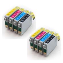 2 סט 8 ראשי דיו   למדפסת EPSON BX 320FW 
