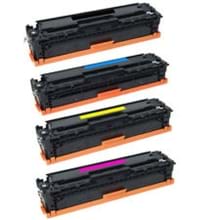 4 יחידות טונר  תואם HP Color Laserjet CM1312MFP