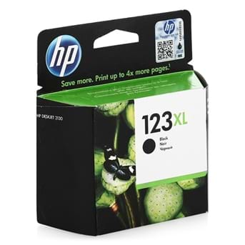 ראש דיו שחור  HP Deskjet 2130 מקורי  123XL