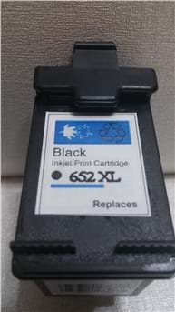ראש דיו שחור תואם 652 XL כמות כפולה HP Deskjet ink advantage 3835