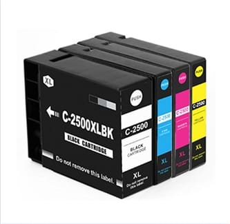  סט 4 ראשי דיו  Canon Maxify MB5050 תואם  