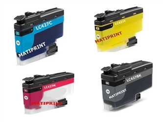 סט 4 דיו  למדפסת BROTHER HL-J6010dw