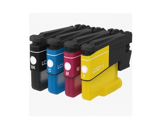 סט דיו  למדפסת  BROTHER MFC-J4350 DW