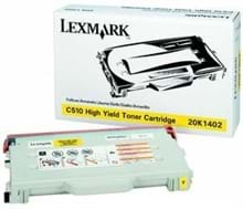 טונר מקורי צהוב 20K1402 למדפסת Lexmark C510