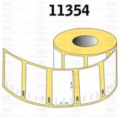 מדבקות נייר תואם ל DYMO דימו  57x32 ס"מ 11354
