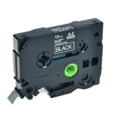 סרט למדפסת מדבקות 12ממ  BROTHER TZ-335 לבן על שחור