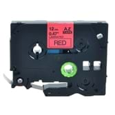 סרט למדפסת מדבקות 12ממ  BROTHER TZ-431 שחור על אדום