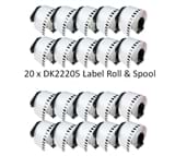 מדבקות 20 למדפסת  BROTHER  