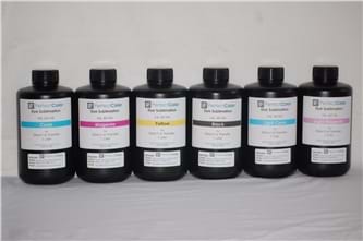 ערכת מילוי דיו 6 צבעים 500 מ"ל  לסובלימציה 
