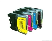 1 סט  דיו  למדפסת BROTHER MFC-290C תואם