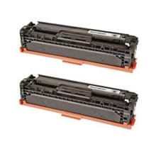 2 יחידות טונר שחור תואם HP Laserjet pro HP CP1025 