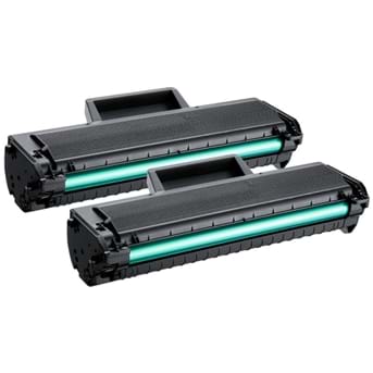 2 יחידות טונר למדפסת   SAMSUNG ML1670 MLT-D104S   