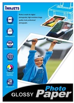 נייר פוטו 120גרם 100יח  A4 