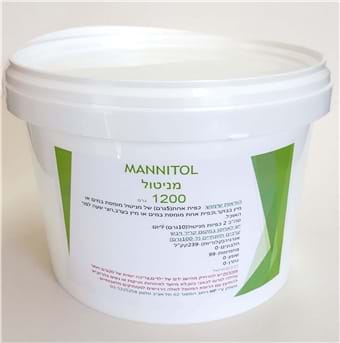 אבקת מניטול 1200 גרם