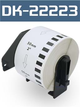 מדבקות למדפסת 50מ"מ  BROTHER DK-22223  
