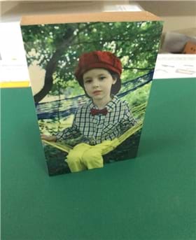 בלוק עץ סובלימציה 10X15 ס"מ