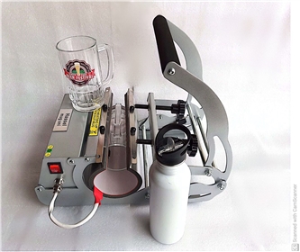 מכבש חום BIG כוסות ובקבוקים סובלימציה