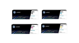 סט 4 טונר מקורי  415A למדפסת HP Color Laserjet pro M479 