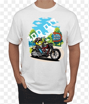 חולצה T-SHIRT עם הדפס דגם 7